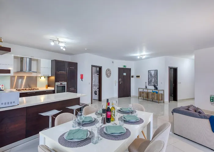 Apartman Bright, Modern & Spacious 3 Bedroom Mmic1-1 *